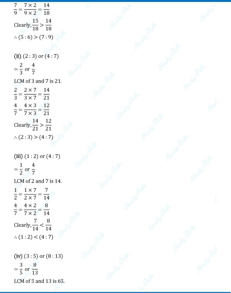 RS Aggarwal Class 7 Exercise 8A Solutions 12