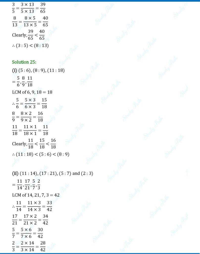 RS Aggarwal Class 7 Exercise 8A Solutions 13
