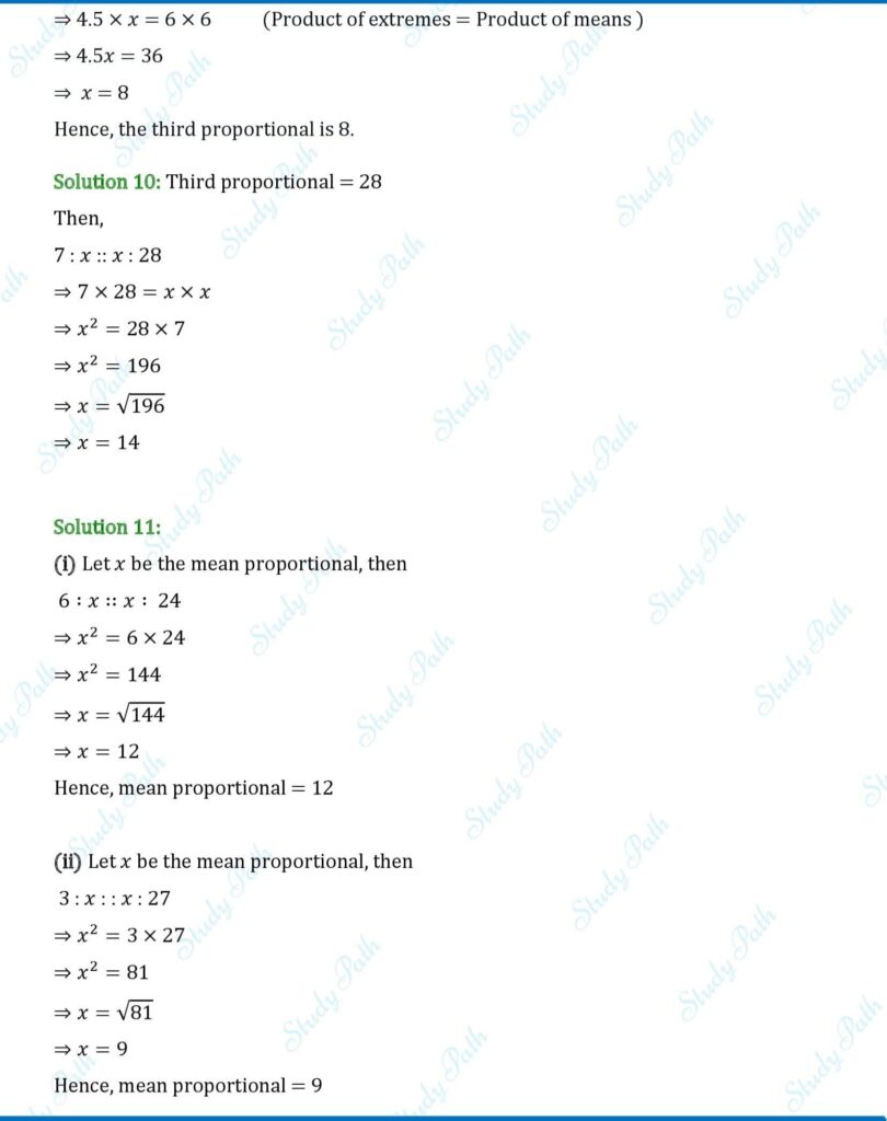 RS Aggarwal Class 7 Exercise 8B Solutions 4