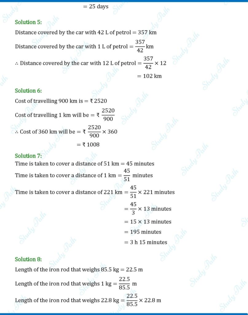 RS Aggarwal Class 7 Exercise 9A Solutions 2