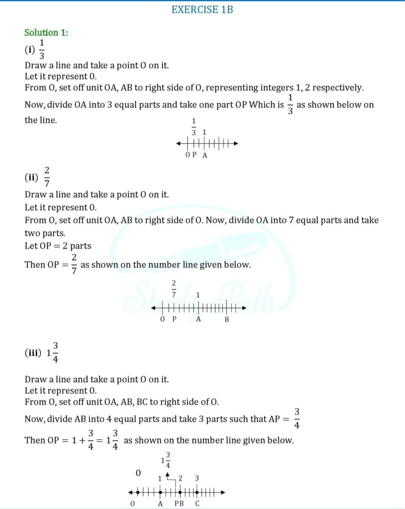 RS Aggarwal Class 8 Exercise 1B Solutions 1