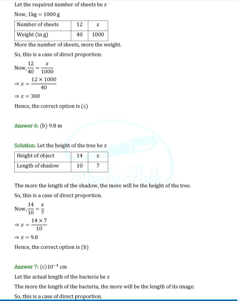 RS Aggarwal Class 8 Exercise 12C Solutions 3