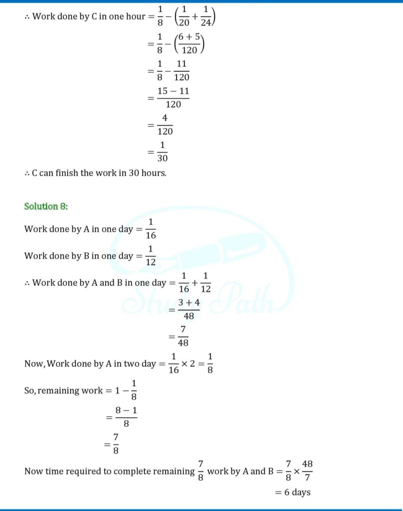 RS Aggarwal Class 8 Exercise 13A Solutions 4