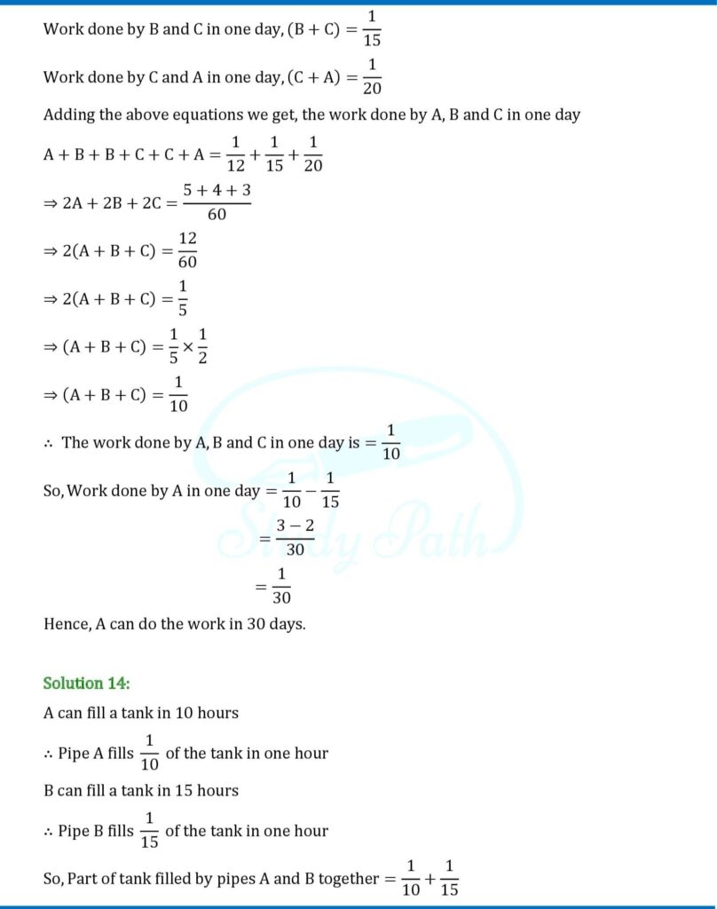 RS Aggarwal Class 8 Exercise 13A Solutions 8
