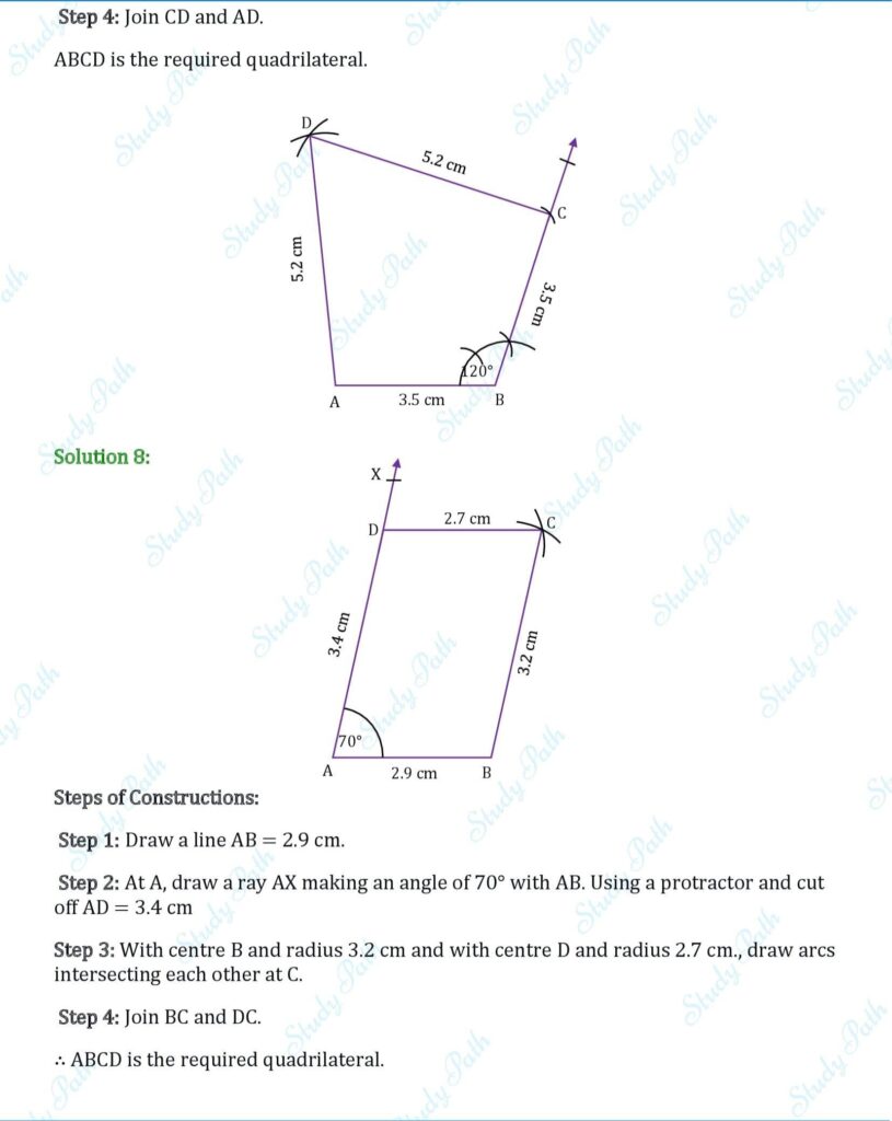 RS Aggarwal Class 8 Exercise 17A Solutions 5