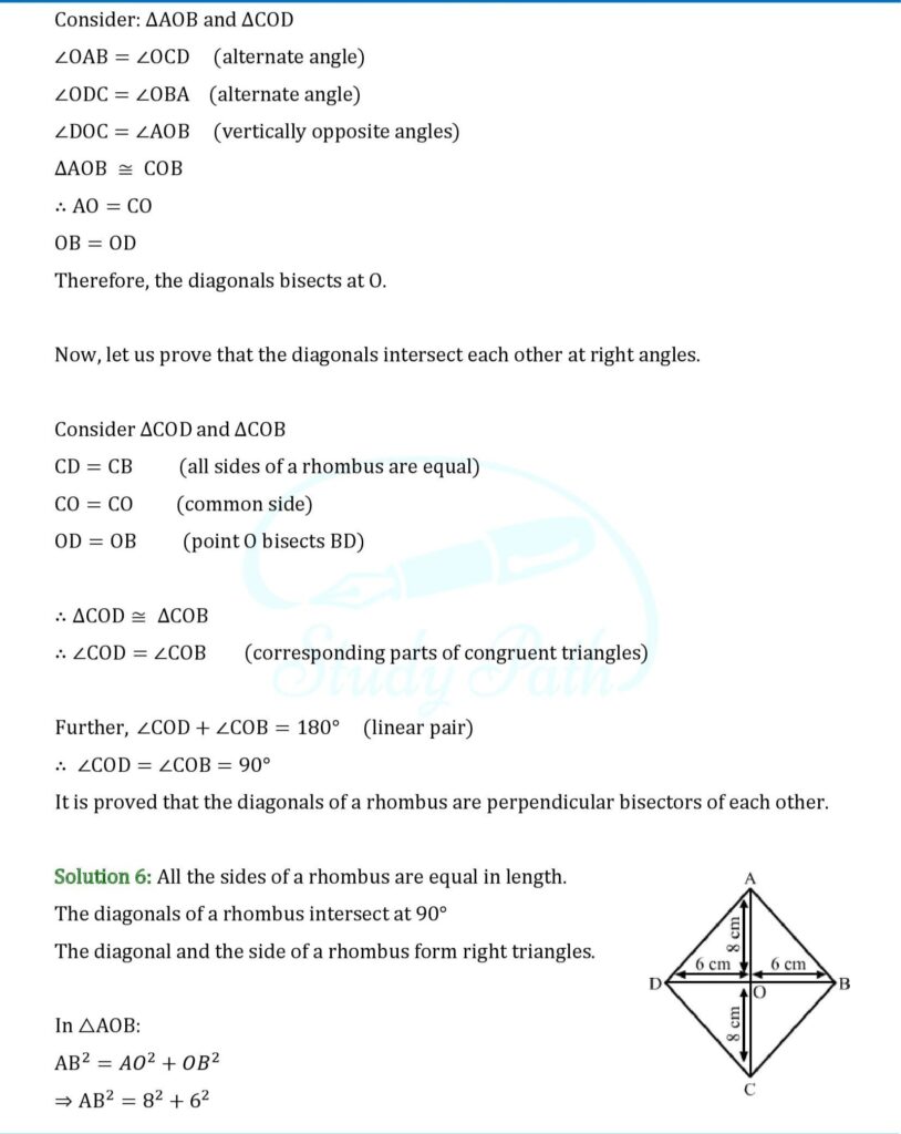 RS Aggarwal Solutions Class 8 Chapter 17 Test Paper 3