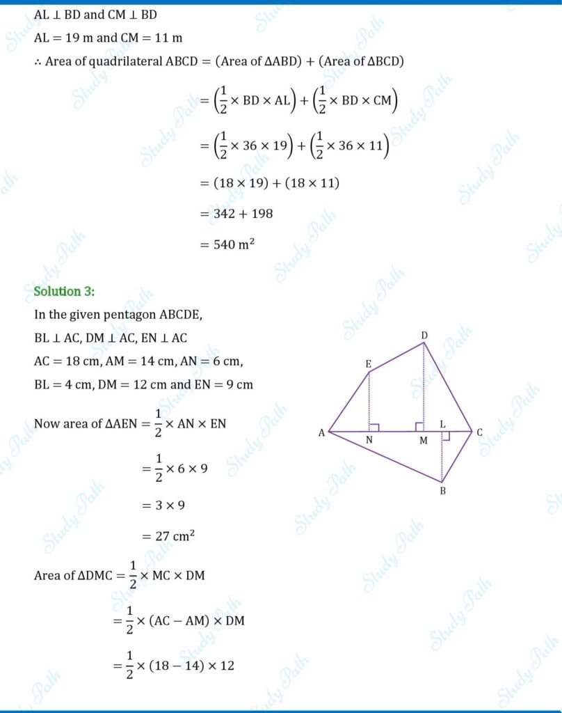 RS Aggarwal Class 8 Exercise 18B Solutions 2