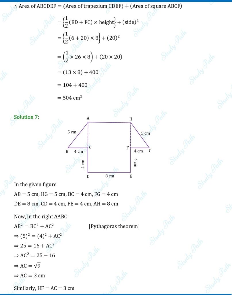 RS Aggarwal Class 8 Exercise 18B Solutions 7