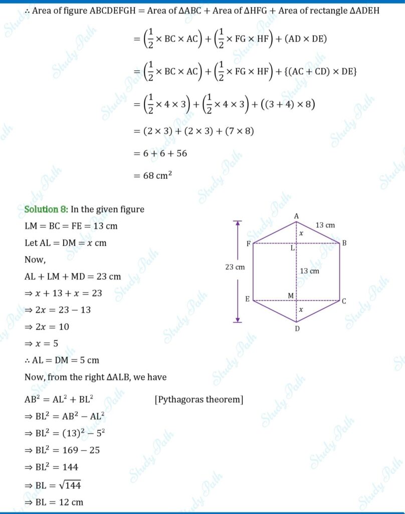 RS Aggarwal Class 8 Exercise 18B Solutions 8