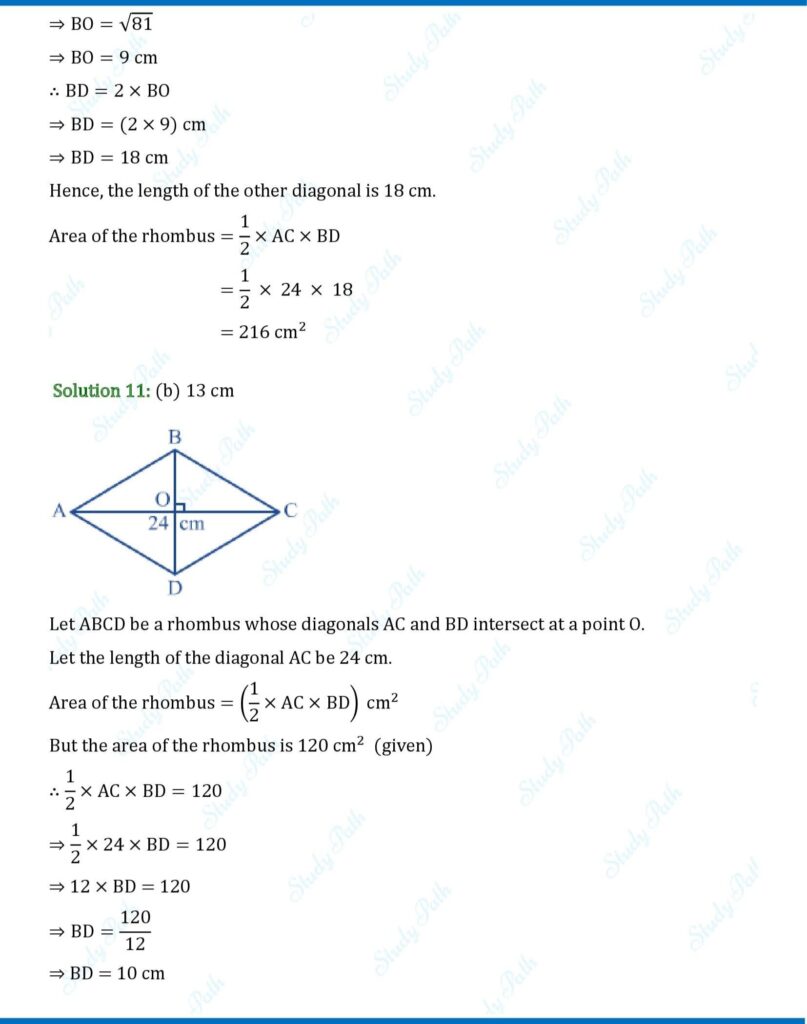 RS Aggarwal Class 8 Test Paper 20 Solutions 6