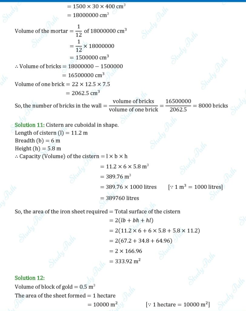 RS Aggarwal Class 8 Exercise 20A Solutions 7
