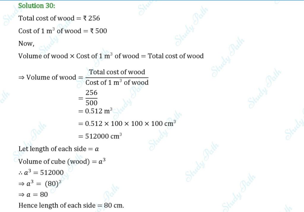 RS Aggarwal Class 8 Exercise 20A Solutions 18
