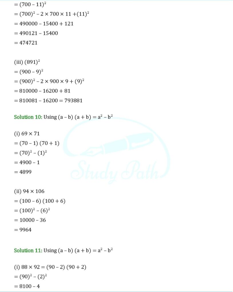 RS Aggarwal Class 8 Exercise 3B Solutions 5