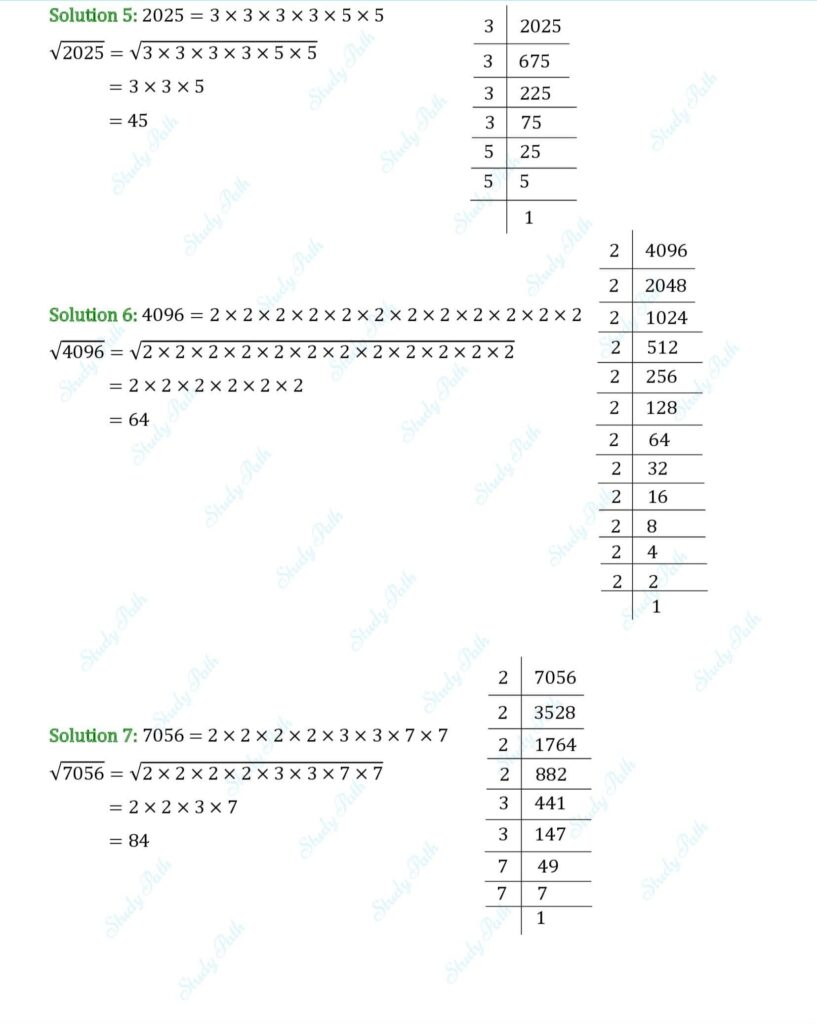 RS Aggarwal Class 8 Exercise 3D Solutions 2