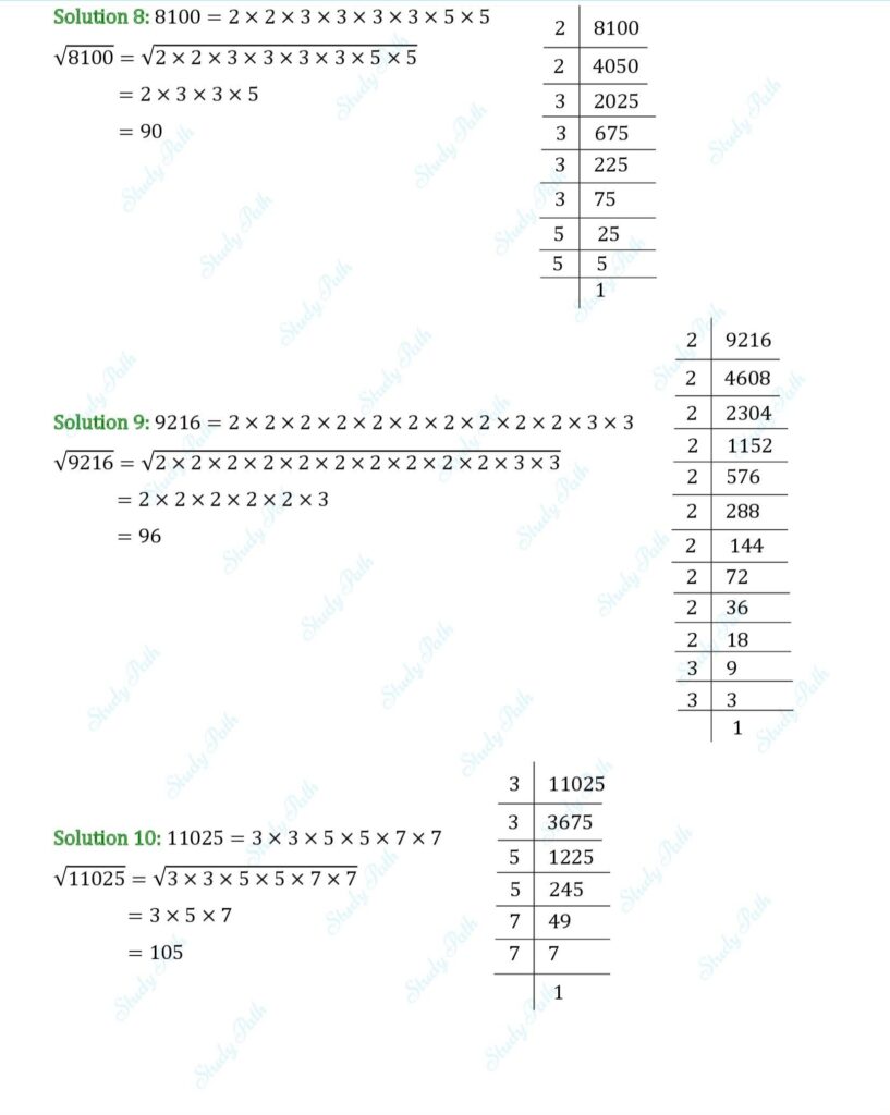 RS Aggarwal Class 8 Exercise 3D Solutions 3