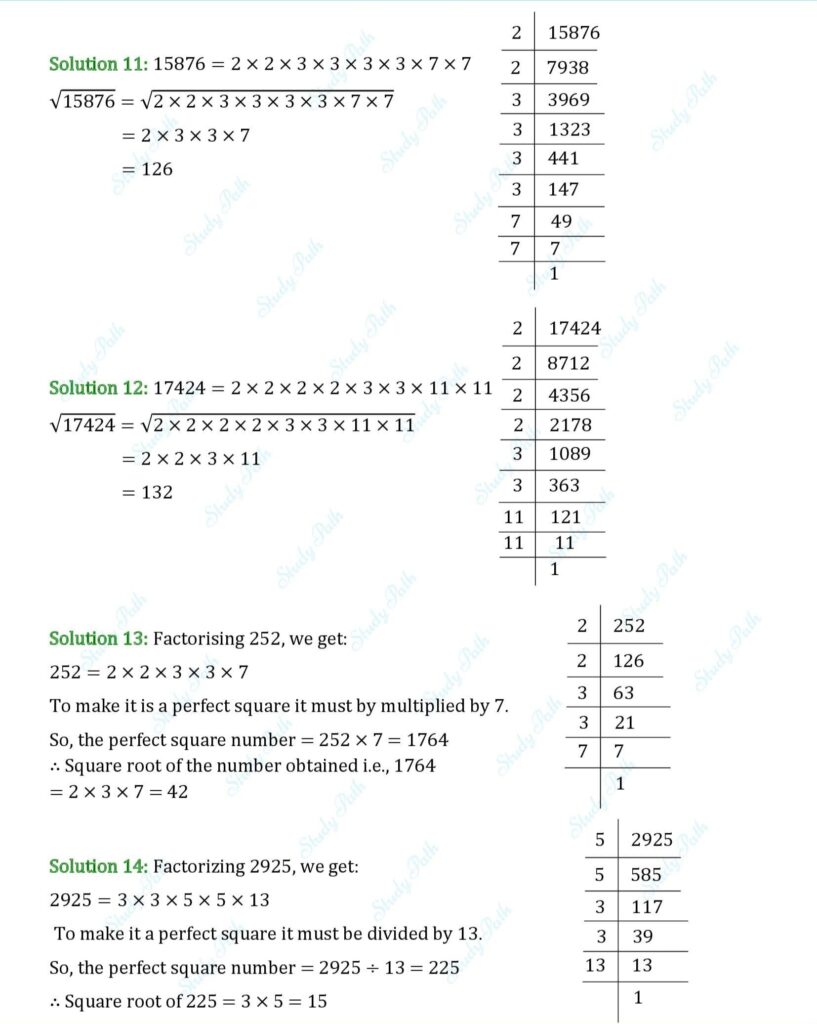 RS Aggarwal Class 8 Exercise 3D Solutions 4