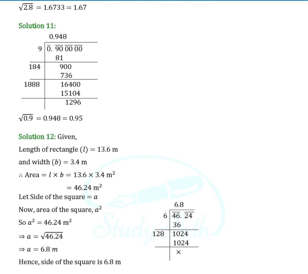 RS Aggarwal Class 8 Exercise 3F Solutions 4