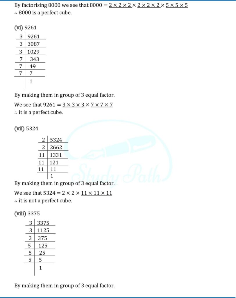 RS Aggarwal Class 8 Exercise 4A Solutions 3