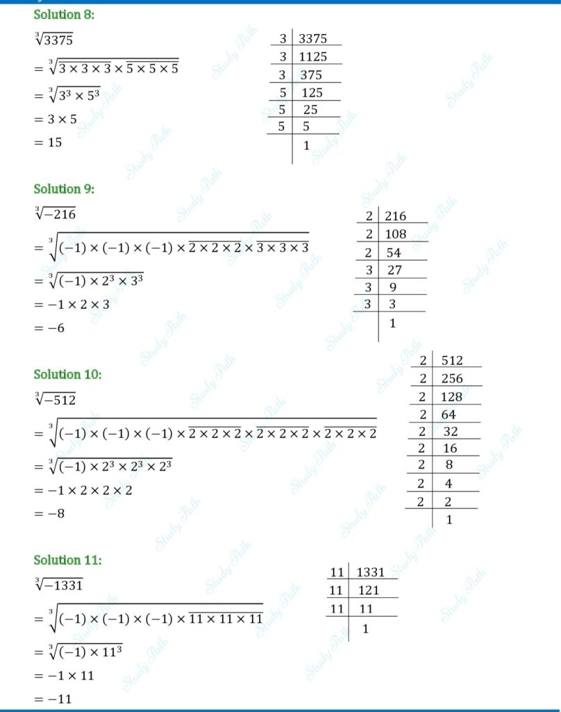 RS Aggarwal Class 8 Exercise 4C Solutions 3
