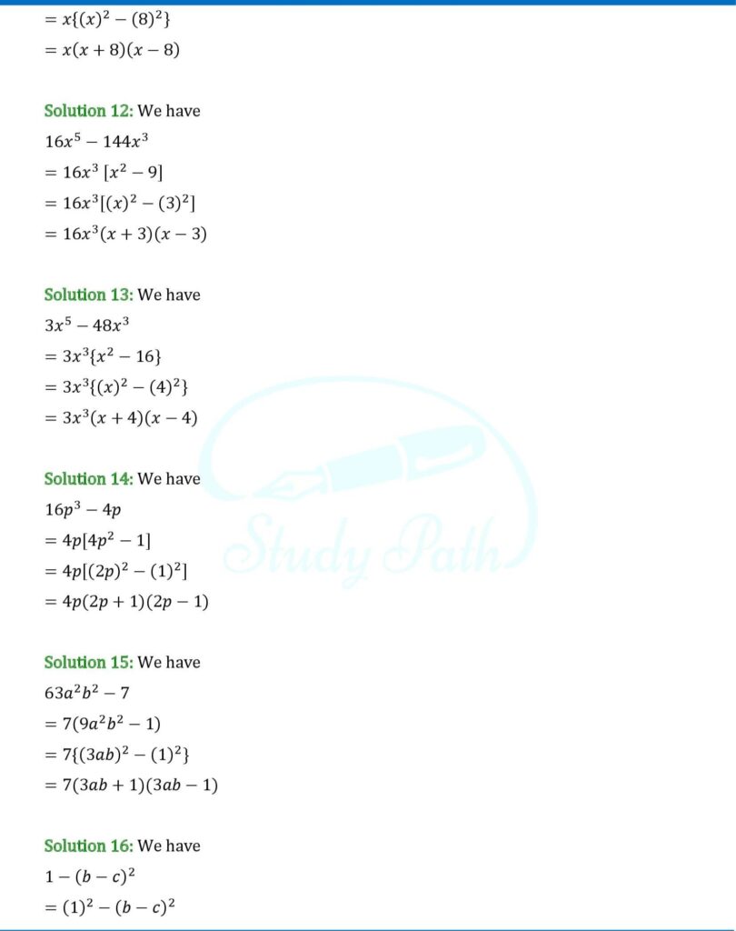 RS Aggarwal Class 8 Exercise 7B Solutions 3