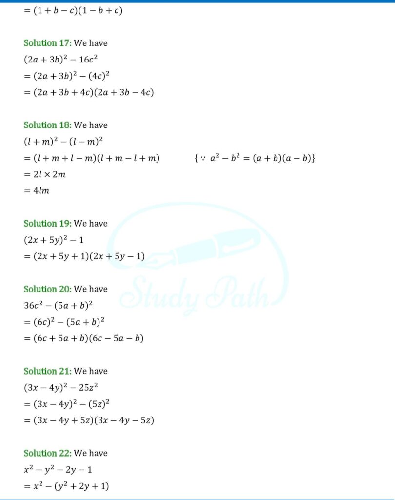 RS Aggarwal Class 8 Exercise 7B Solutions 4