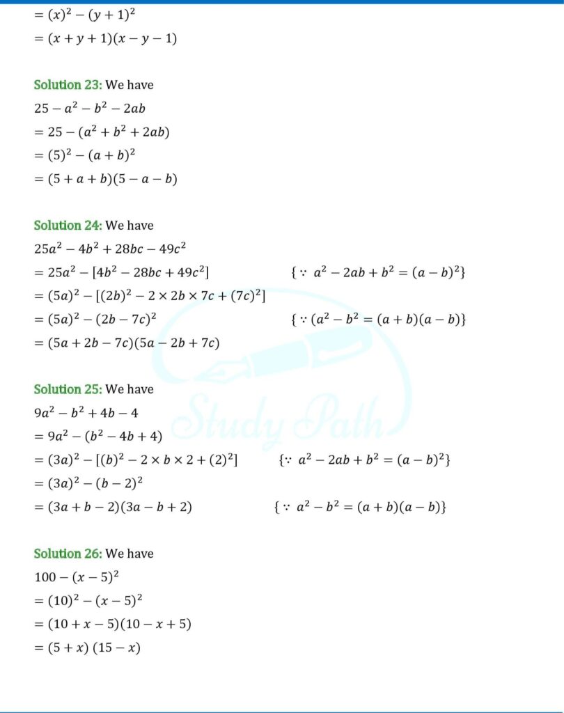 RS Aggarwal Class 8 Exercise 7B Solutions 5