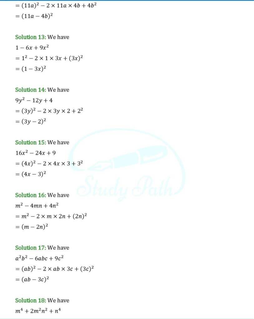 RS Aggarwal Class 8 Exercise 7C Solutions 3