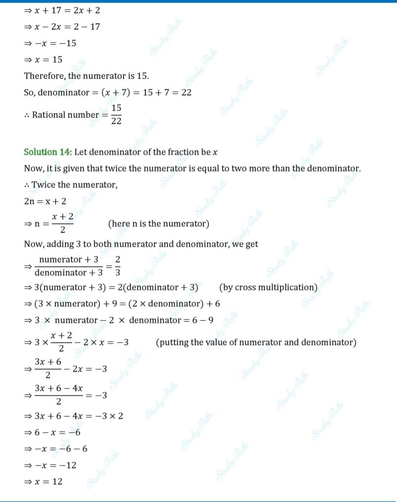 RS Aggarwal Class 8 Exercise 8B Solutions 8