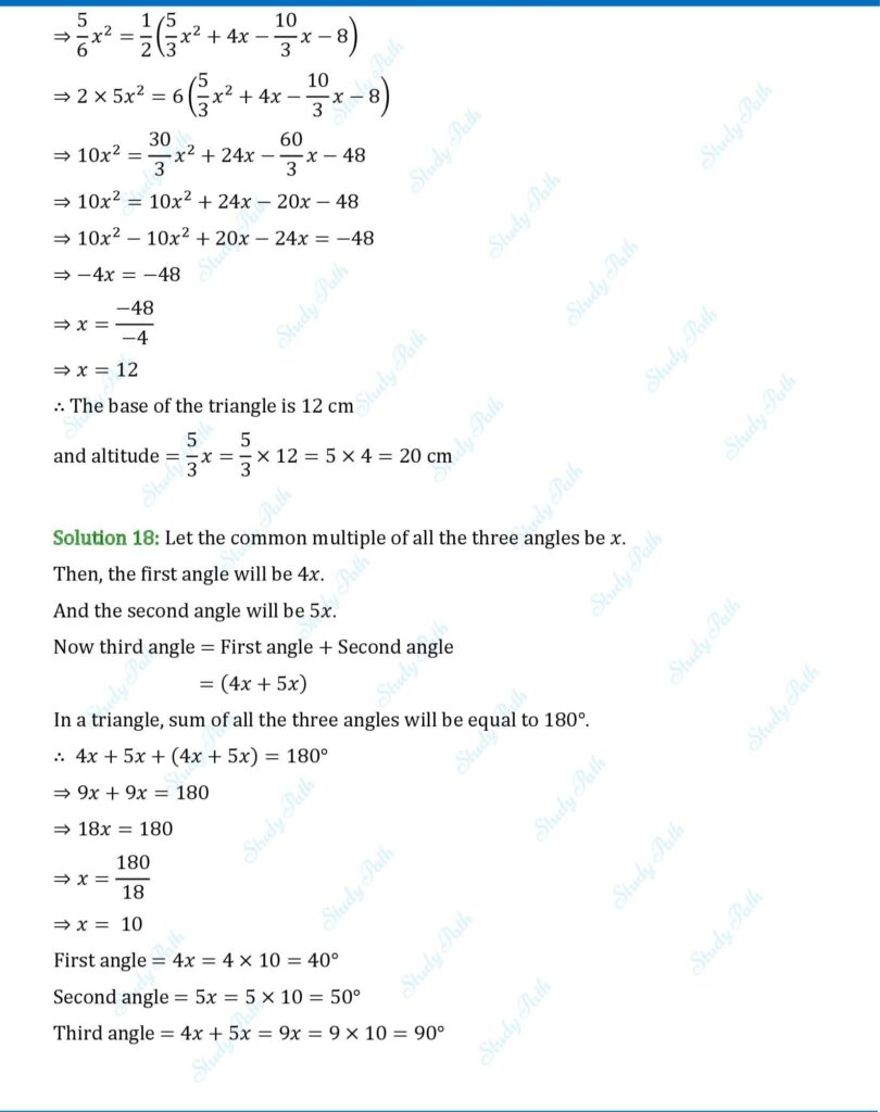 RS Aggarwal Class 8 Exercise 8B Solutions 11