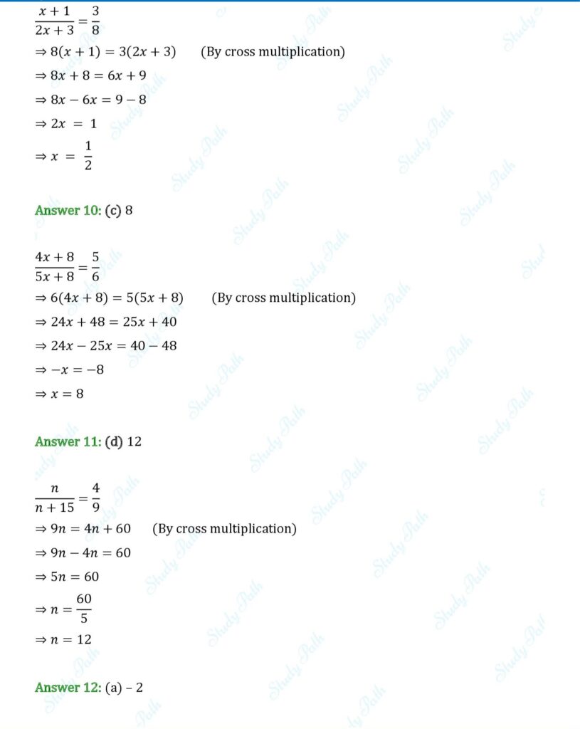 RS Aggarwal Class 8 Exercise 8C Solutions 4