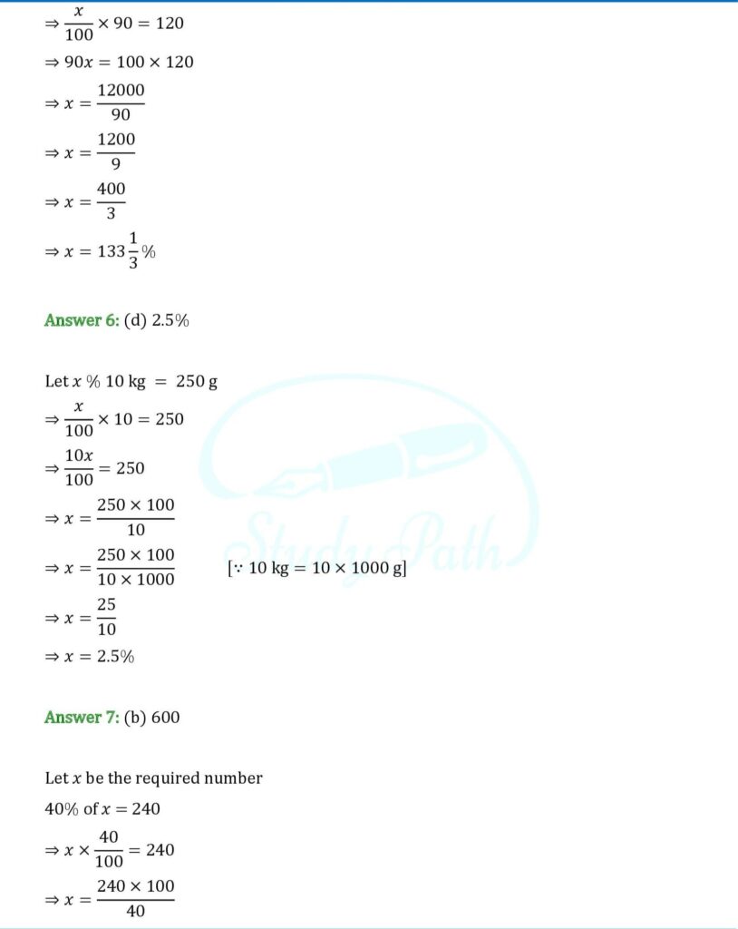 RS Aggarwal Class 8 Exercise 9B Solutions 2