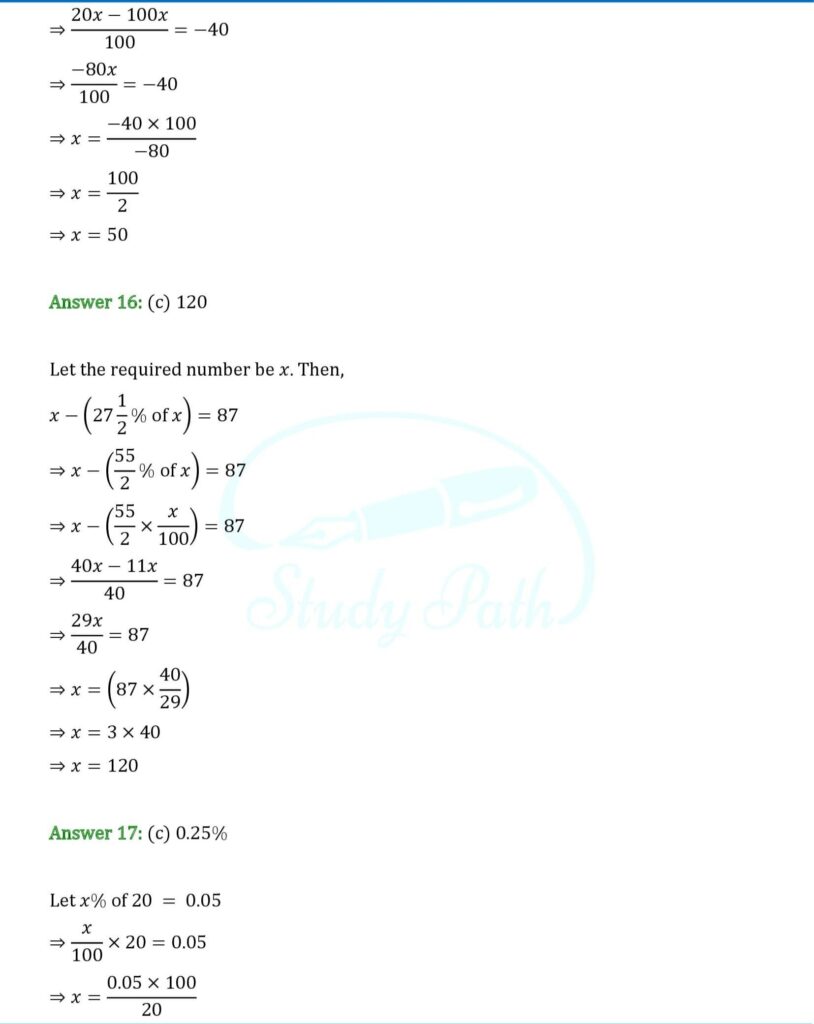 RS Aggarwal Class 8 Exercise 9B Solutions 6