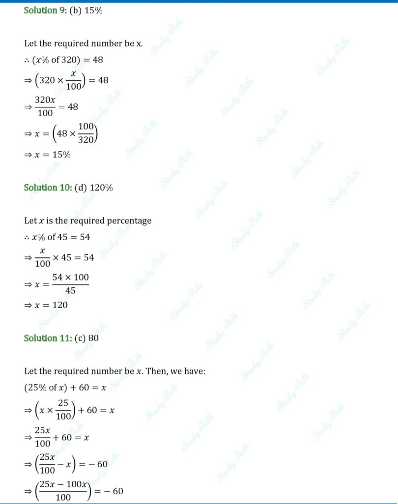 RS Aggarwal Class 8 Chapter 9 Solutions – Direct and Inverse Proportions 4