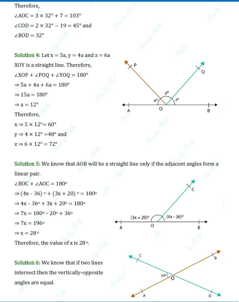 RS Aggarwal Class 9 Exercise 7B Solutions 2