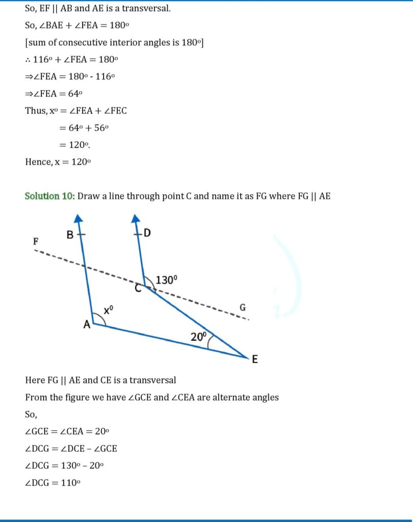 RS Aggarwal Class 9 Exercise 7C Solutions 7