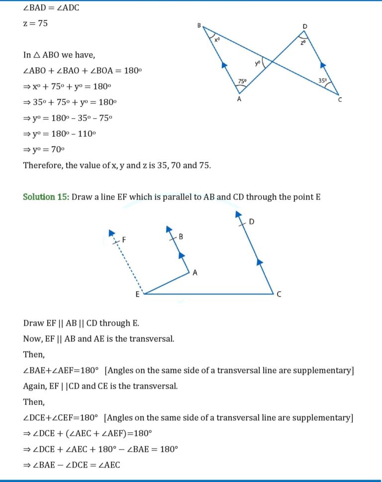 RS Aggarwal Class 9 Exercise 7C Solutions RS Aggarwal Solutions