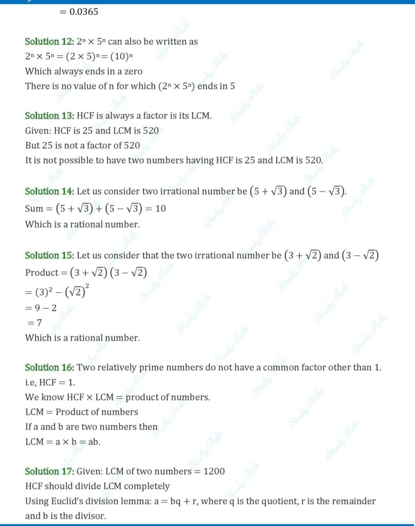 RS Aggarwal Class 10 Exercise 1E Solutions 3