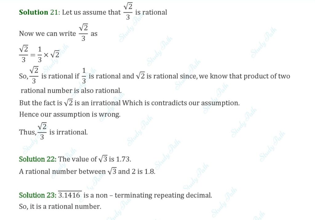 RS Aggarwal Class 10 Exercise 1E Solutions 5