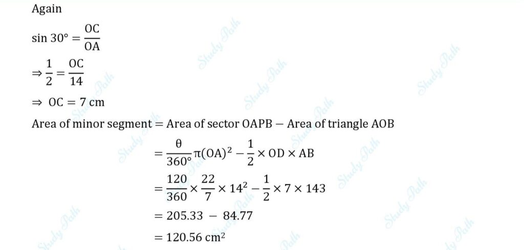 RS Aggarwal Class 10 Chapter 16 MCQ Solutions 12