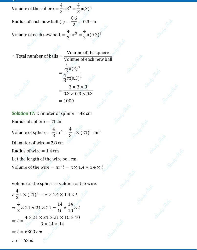 RS Aggarwal Class 10 Exercise 17B Solutions 9
