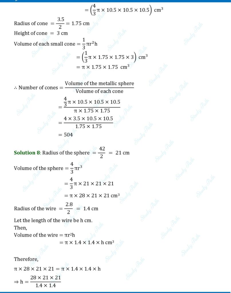 RS Aggarwal Class 10 Chapter 17 Test Yourself Solutions 4