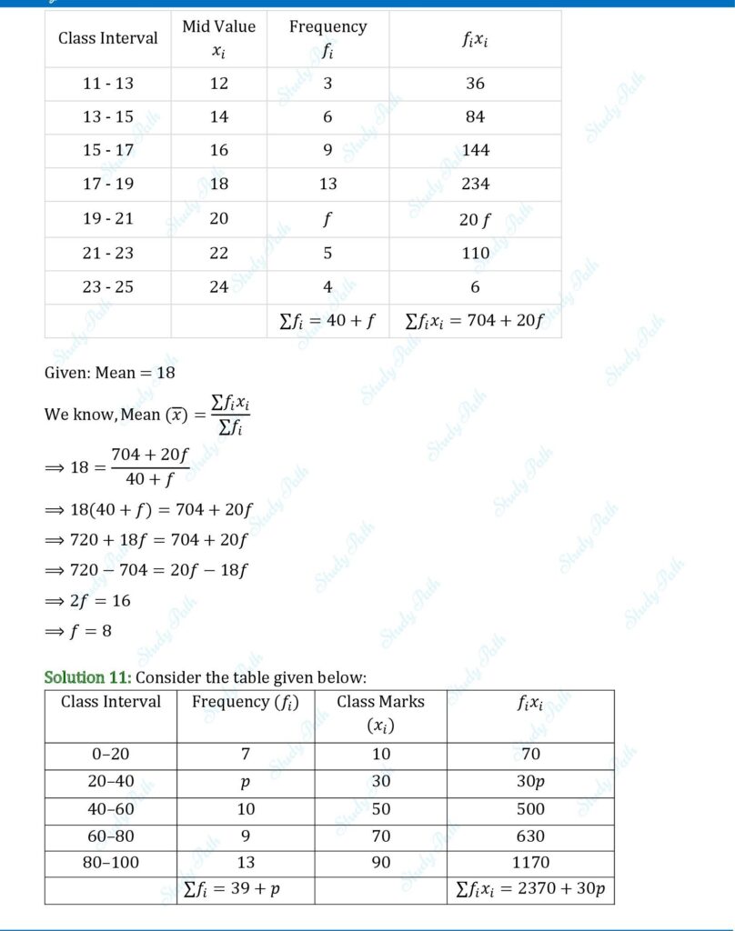 RS Aggarwal Class 10 Exercise 18A Solutions 7