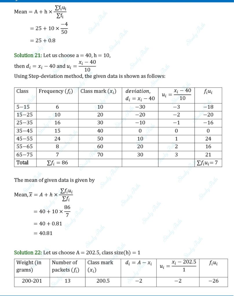 RS Aggarwal Class 10 Exercise 18A Solutions 15