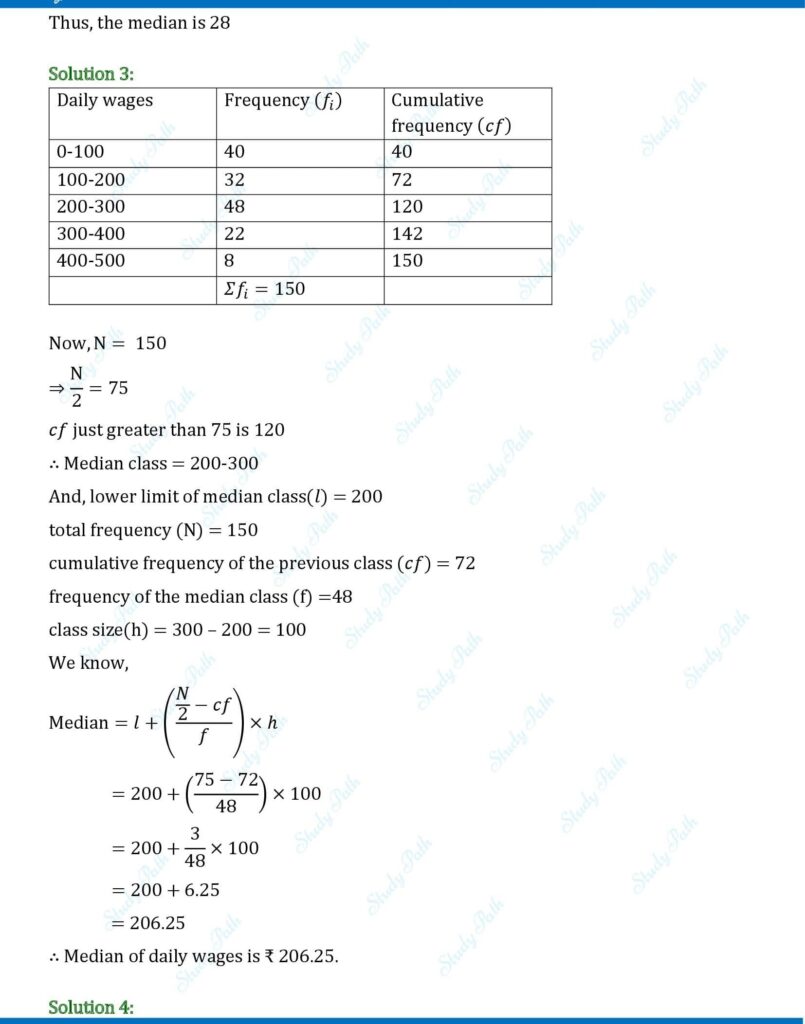 RS Aggarwal Class 10 Exercise 18B Solutions 3