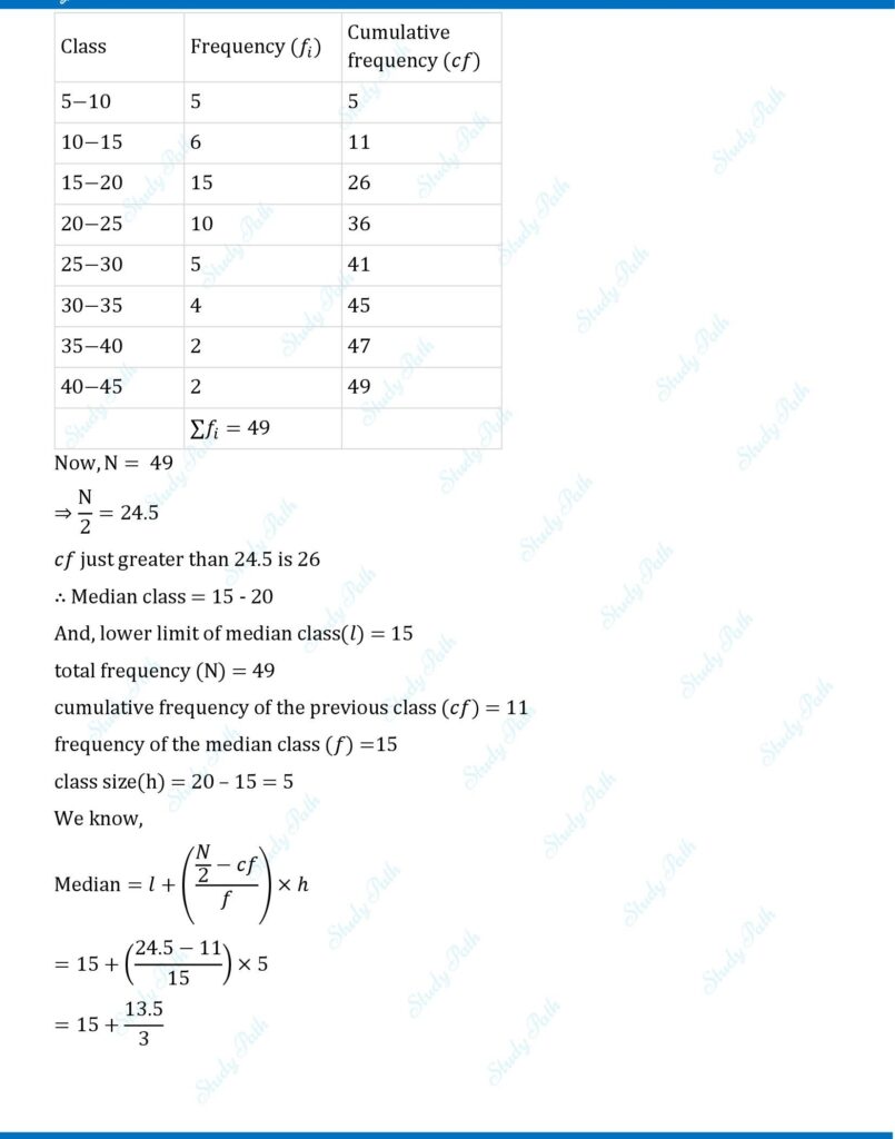 RS Aggarwal Class 10 Exercise 18B Solutions 4