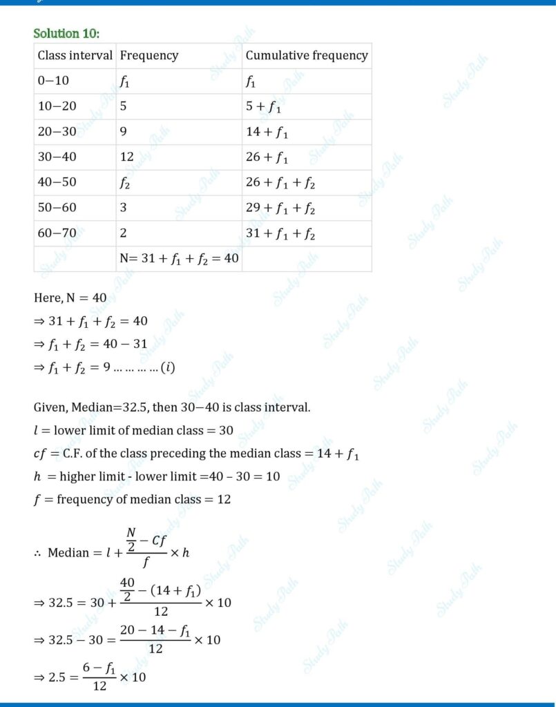 RS Aggarwal Class 10 Exercise 18B Solutions 11