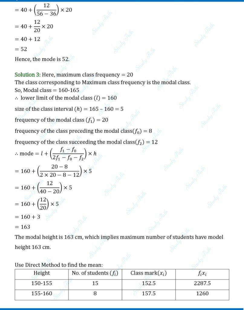 RS Aggarwal Class 10 Exercise 18C Solutions 2