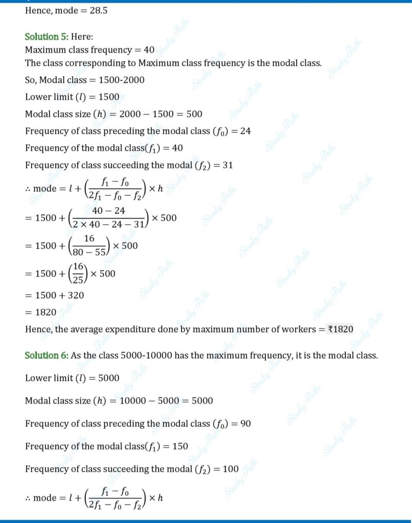 RS Aggarwal Class 10 Exercise 18C Solutions 4