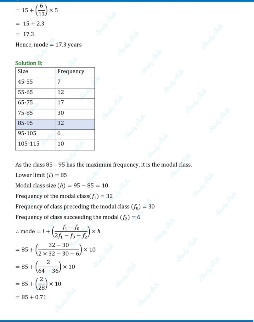 RS Aggarwal Class 10 Exercise 18C Solutions 6