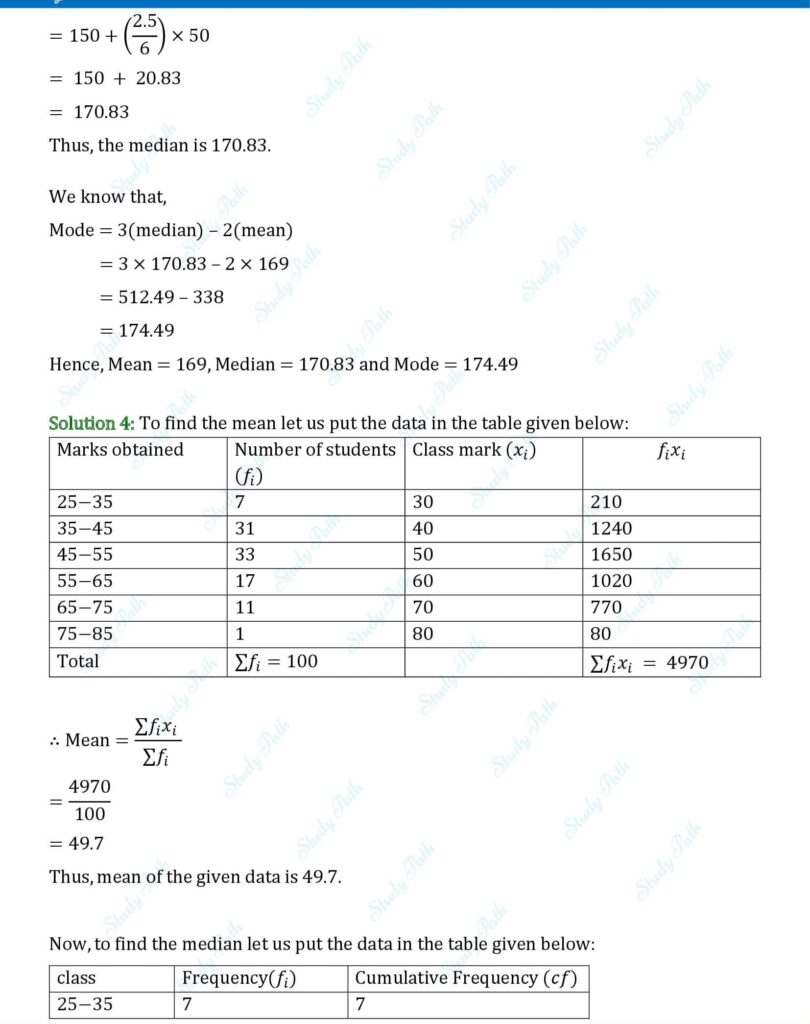 RS Aggarwal Class 10 Exercise 18D Solutions 6